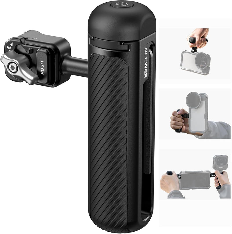 Neewer PA045E Phone Cage Side Handle - Bluetooth Remote Shutter — main product image