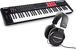 M-Audio Oxygen 61 MKV MIDI Controller Keyboard Bundle