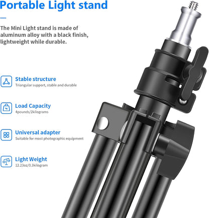 Neewer 10028121@@011 Mini Table Top Backlight Stand 20-Inch