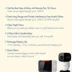Panasonic KX-HN4001W Long Range Video Baby Monitor