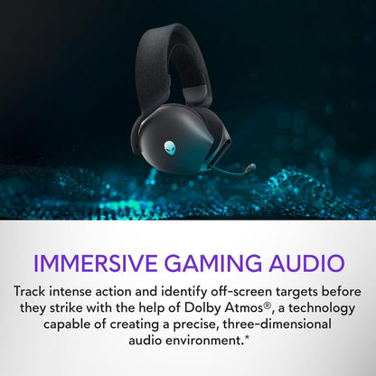 Alienware AW720H Dual-Mode Wireless Gaming Headset Dolby Atmos