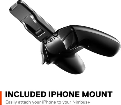 SteelSeries Nimbus+ Bluetooth Mobile Gaming Controller iPhone Mount