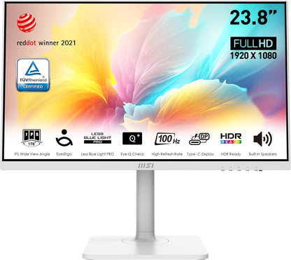 MSI Modern MD2412PW 24-Inch 100Hz FHD Monitor