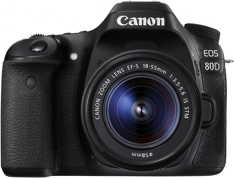 Canon 80D-18-55mm-CR EOS Digital SLR Camera Kit — main product image