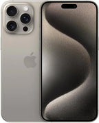 Apple MTQY3LL/A iPhone 15 Pro 512GB Natural Titanium Unlocked Renewed