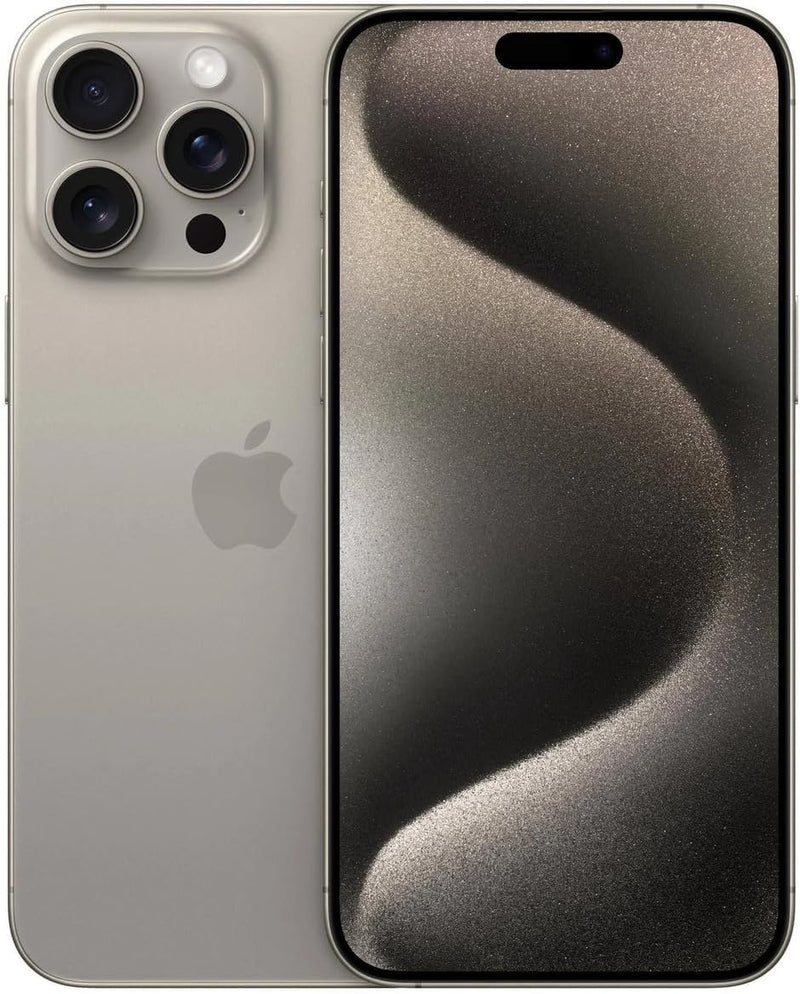 Apple MTQY3LL/A iPhone 15 Pro 512GB Natural Titanium Unlocked Renewed — main product image