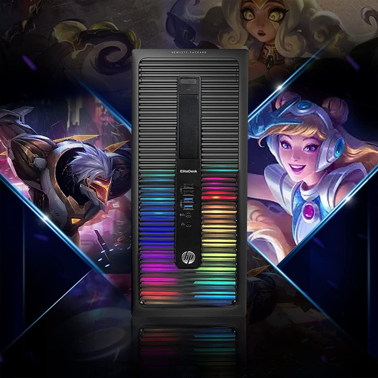 HP EliteDesk Tower Gaming PC i7 GTX 1660S (Renewed)