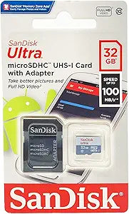 SanDisk 43237-2 Ultra 32GB Micro SDHC Card - 98MB/s, 2-Pack