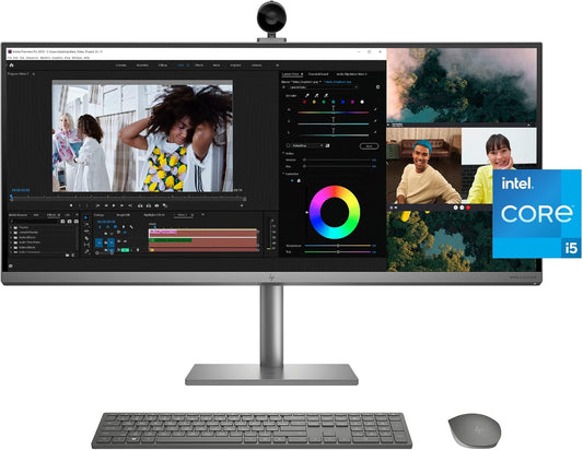 HP 34-c1010 Envy All-in-One: 34" WUHD, i5-12400, GTX 1650