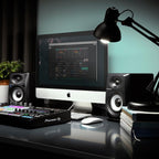 Pioneer DJ DM-40BT 4-Inch Desktop Monitor System Bluetooth