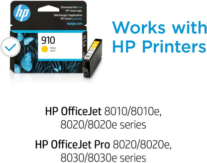HP 3YL60AN 910 Yellow Ink Cartridge