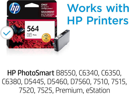 HP 564 Photo Ink Cartridge Black CB317WN