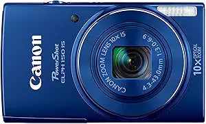 Canon PowerShot ELPH 150 IS Blue Refurbished — main product image