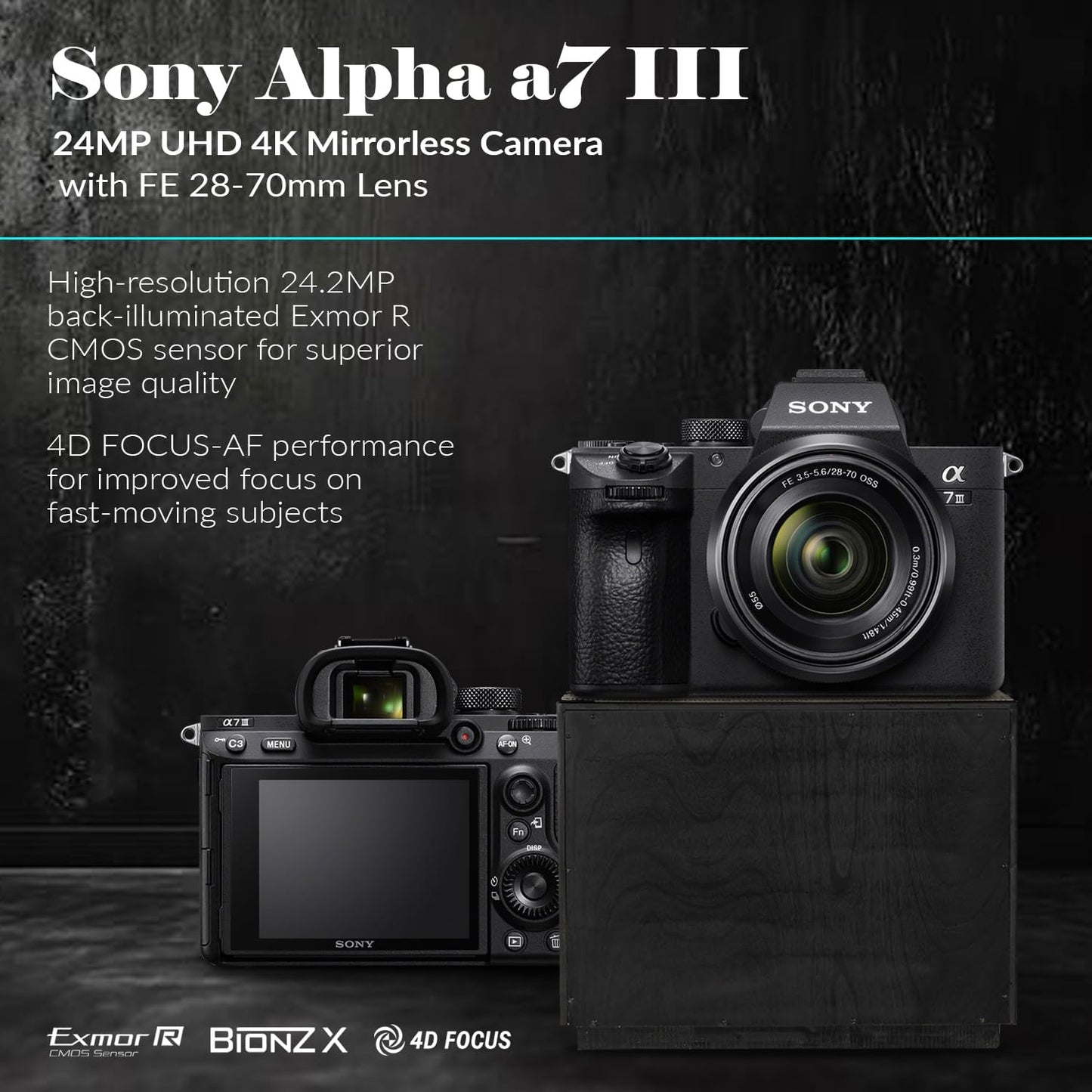 Sony Alpha a7 III Camera with 28-70mm Lens Kit