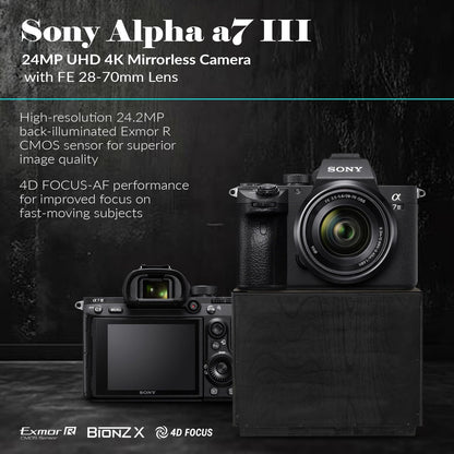 Sony Alpha a7 III Camera with 28-70mm Lens Kit