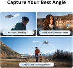 DJI 6941565994004 Flip Fly More Combo with RC 2 Drone
