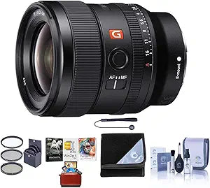 Sony FE 24mm f/1.4 GM E-Mount Wide Angle Lens Bundle