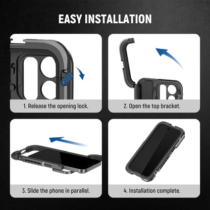 Neewer 10103135 iPhone 15 Pro Max Video Cage Rig