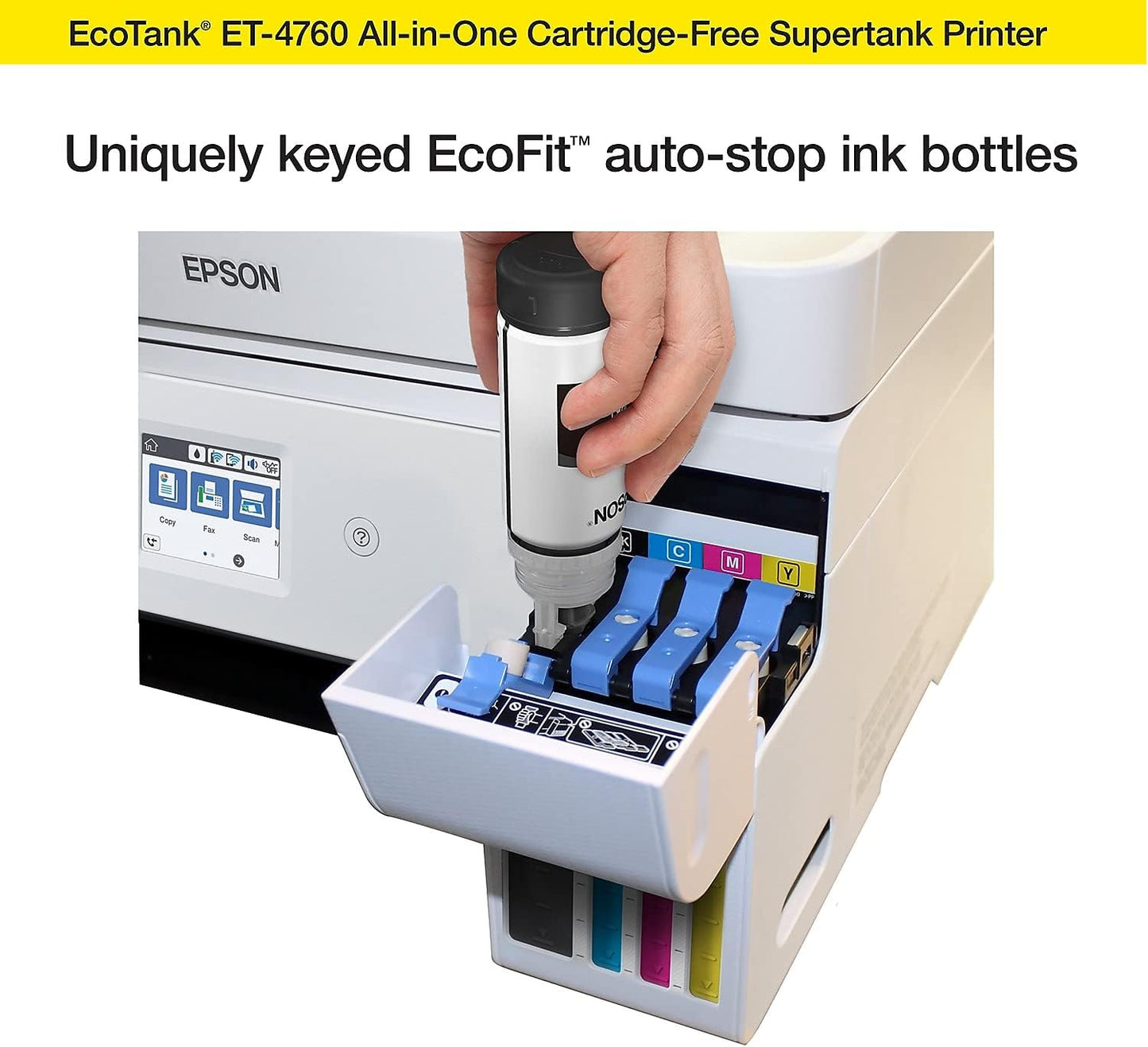 Epson ET-4760 EcoTank Wireless All-in-One Printer