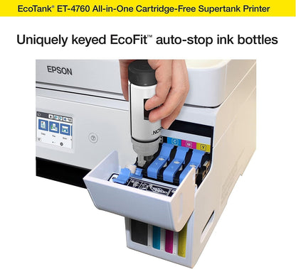Epson ET-4760 EcoTank Wireless All-in-One Printer