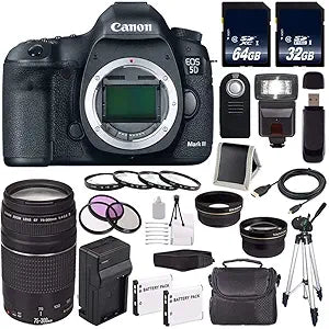 Canon EOS 5D III Digital Camera Bundle