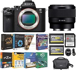 Sony Alpha 7 II FE 50mm Lens Bundle