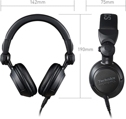 Technics EAH-DJ1200 Professional DJ Headphones Black