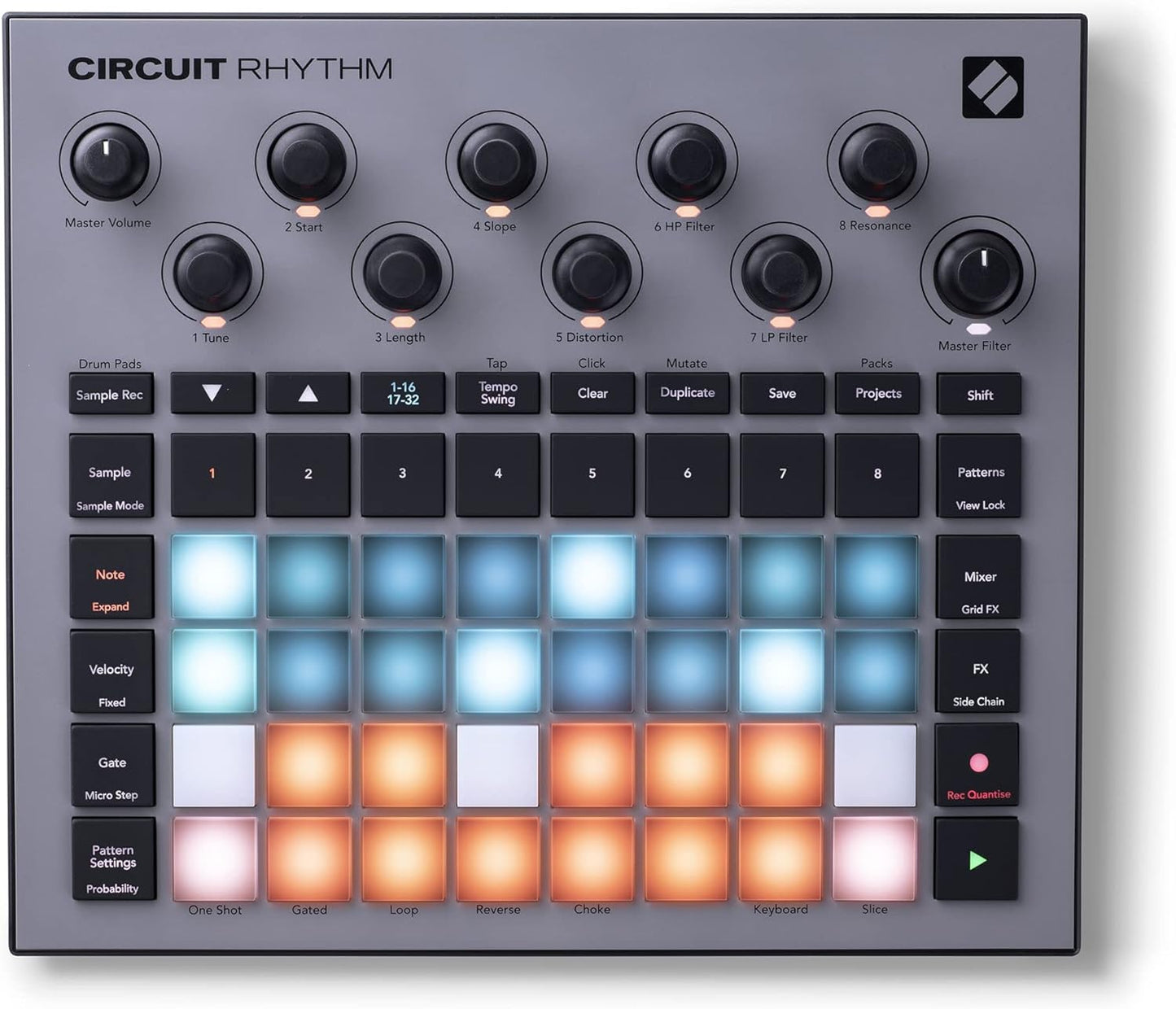 Novation Circuit Rhythm Beatmaking Sampler Bundle