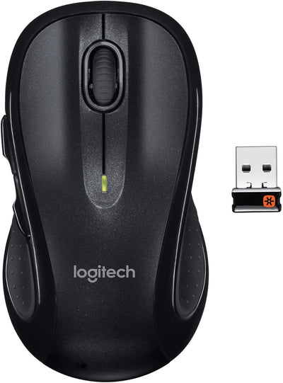 Logitech 5154143 M510 Wireless Mouse Black (Renewed)