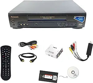 Panasonic PV VCR VHS to Digital Transfer Bundle