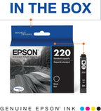 Epson T220120-S DURABrite Black Ink Cartridge Standard Capacity