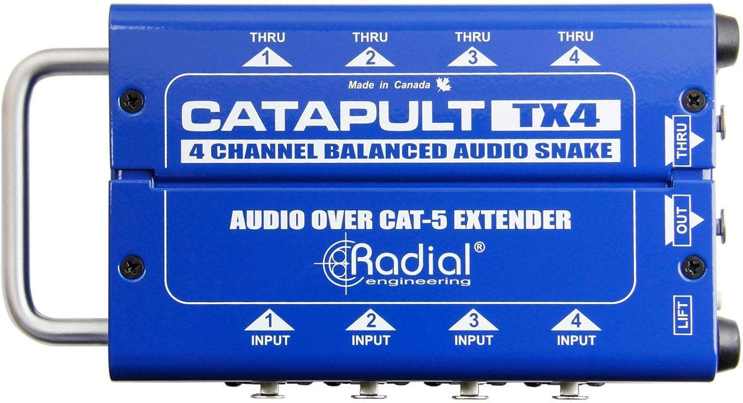 Radial Engineering 4334434584 Catapult TX4 Audio Snake Module