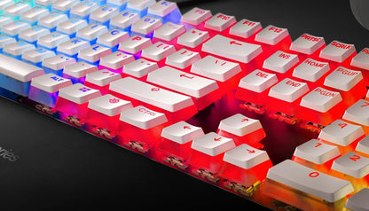 SteelSeries 60203 PrismCaps Pudding Keycaps Double Shot PBT