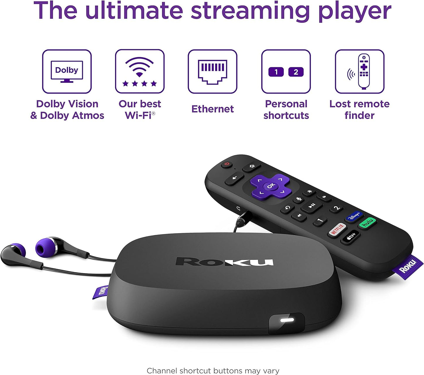 Roku 4800R Ultra 4K HDR Streaming Player