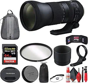 Tamron SP 150-600mm G2 Nikon Lens Bundle