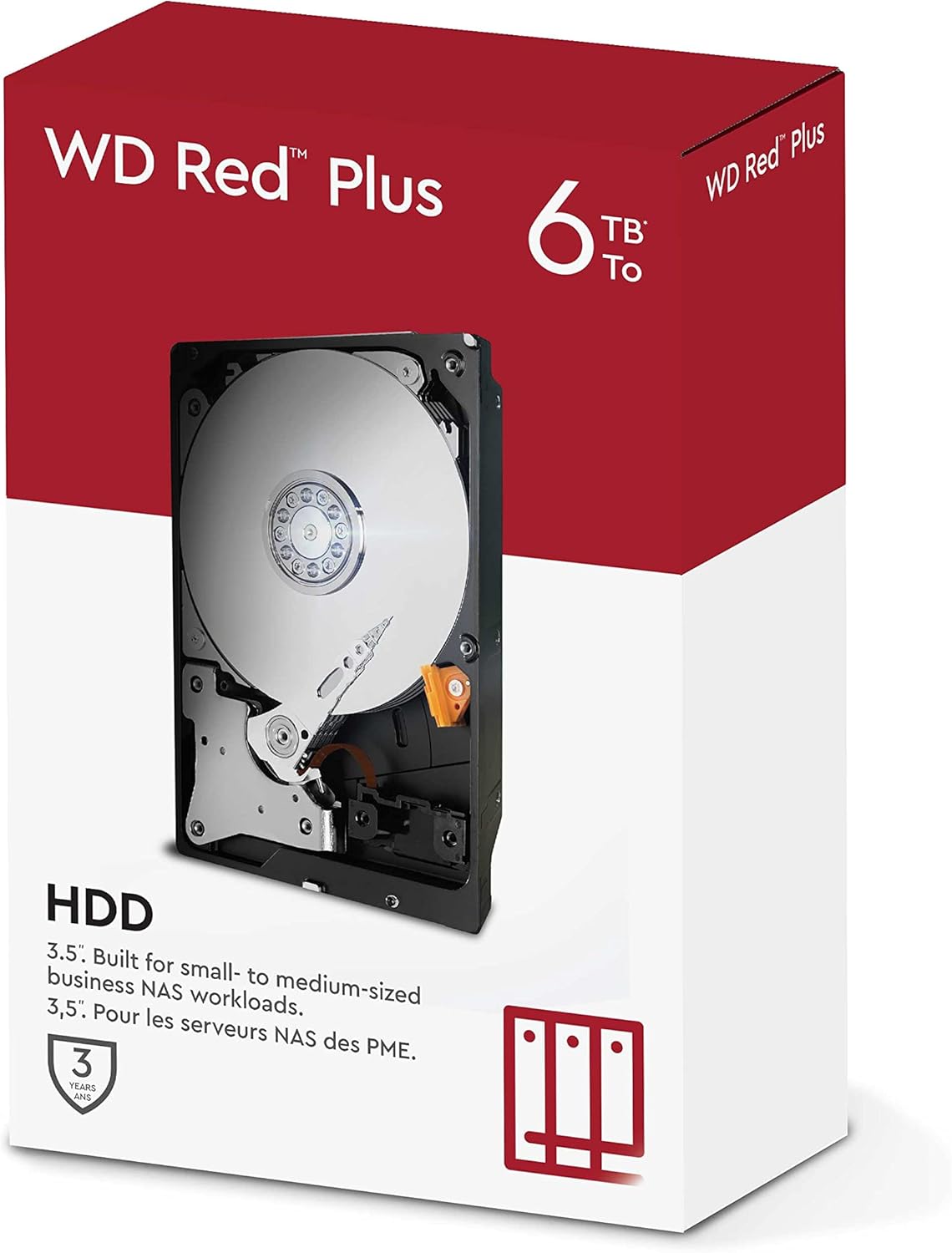 Western Digital WD60EFPX-SPC5ZN0 6TB Red Plus NAS HDD