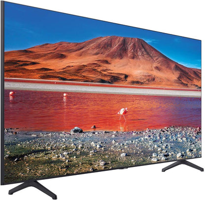 Samsung UN82TU7000 82" 4K Smart TV Bundle - Used Condition