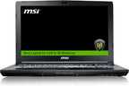 MSI WE62 7RI-1861US Quadro M1200 Mobile Workstation