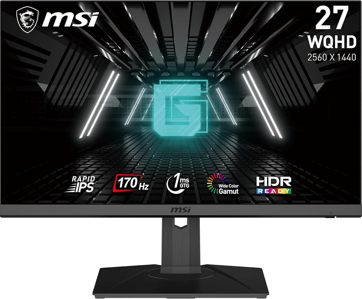 MSI Optix G272QPF 27" Gaming Monitor - 170Hz QHD Rapid IPS