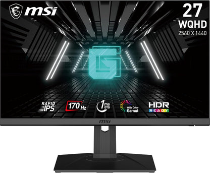 MSI Optix G272QPF 27" Gaming Monitor - 170Hz QHD Rapid IPS