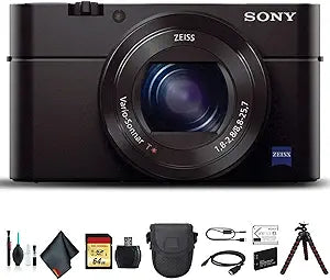 Sony DSC-RX100 III Cyber-shot Camera Accessory Bundle — main product image