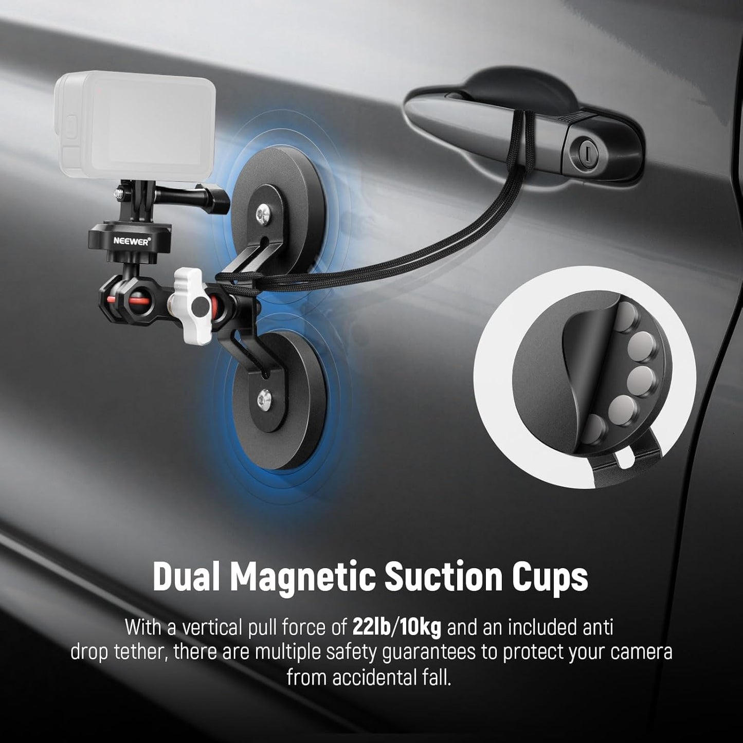 Neewer FL-GP15 Magnetic Action Camera Mount Magic Arm