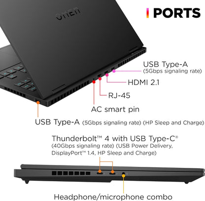 HP A5RA4UA#ABA OMEN Transcend 16" Gaming Laptop RTX 4060