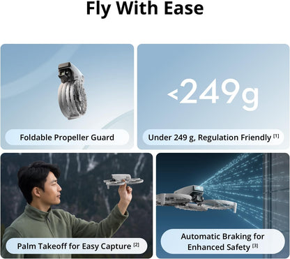 DJI 6941565994004 Flip Fly More Combo with RC 2 Drone