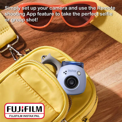 Fujifilm 600023914 Instax PAL Digital Camera - Lavender Blue Bundle