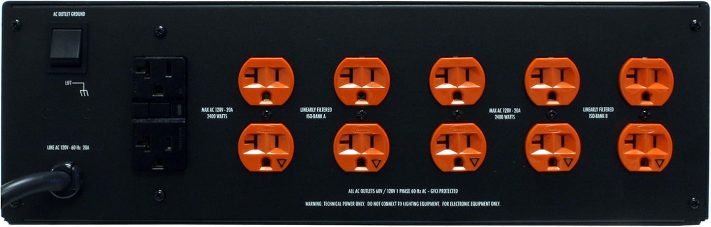 Furman P-2400 IT Power Conditioner Balanced Isolation