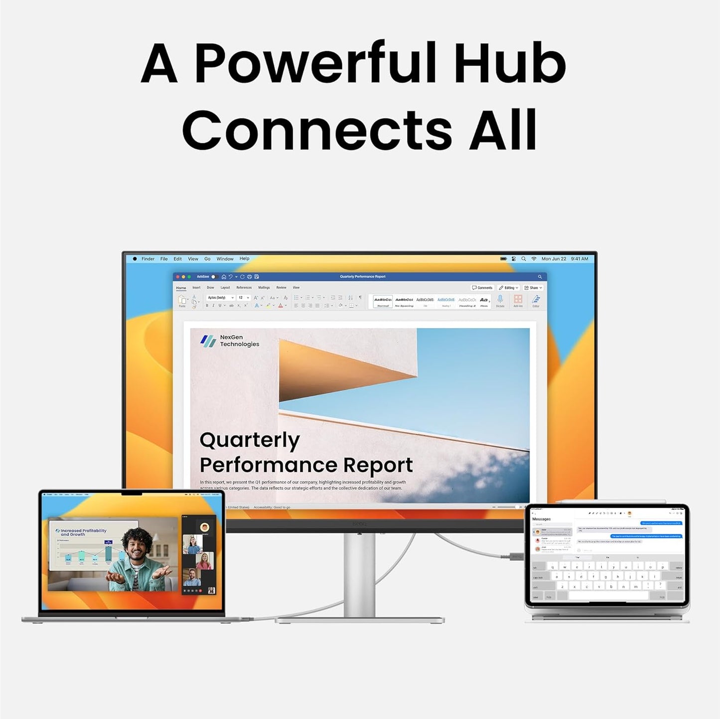 BenQ MA320U 32-inch 4K MacBook Pro Monitor