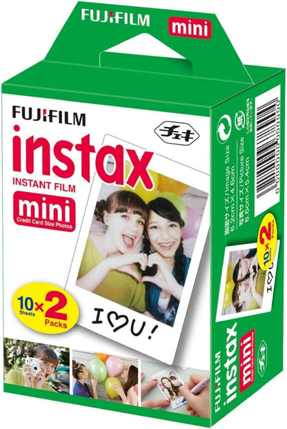 Fujifilm Pal Digital Instax Camera Lavender Bundle