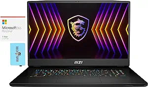 MSI TITANGT7712007-4105-286329 Titan GT77 12UHS Gaming Laptop: i7, 128GB, RTX 3080 Ti + MS 365