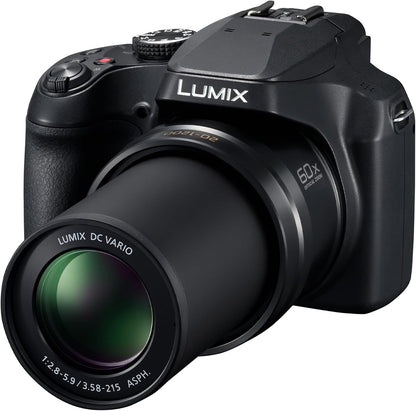 Panasonic DC-FZ80DK Lumix Digital Camera 4K 60x Zoom